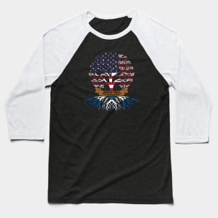 Scottish American Tree Baseball T-Shirt